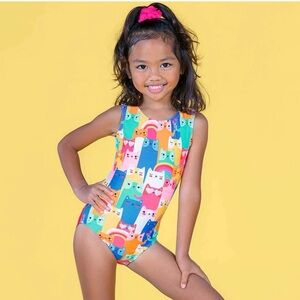 Destira Gymnastics’s open back catlandia leo  🐈